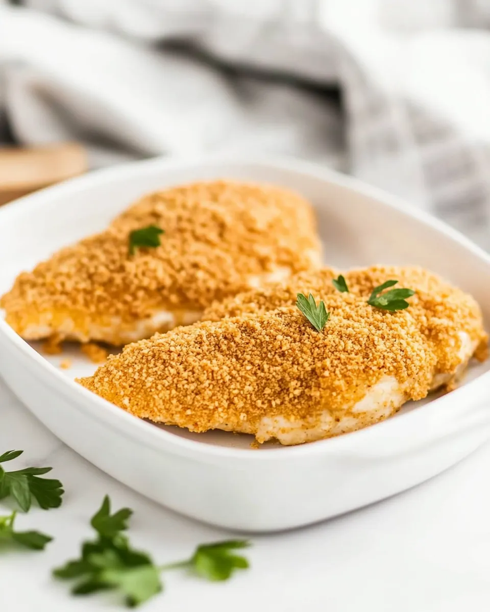 Ritz Cracker Chicken