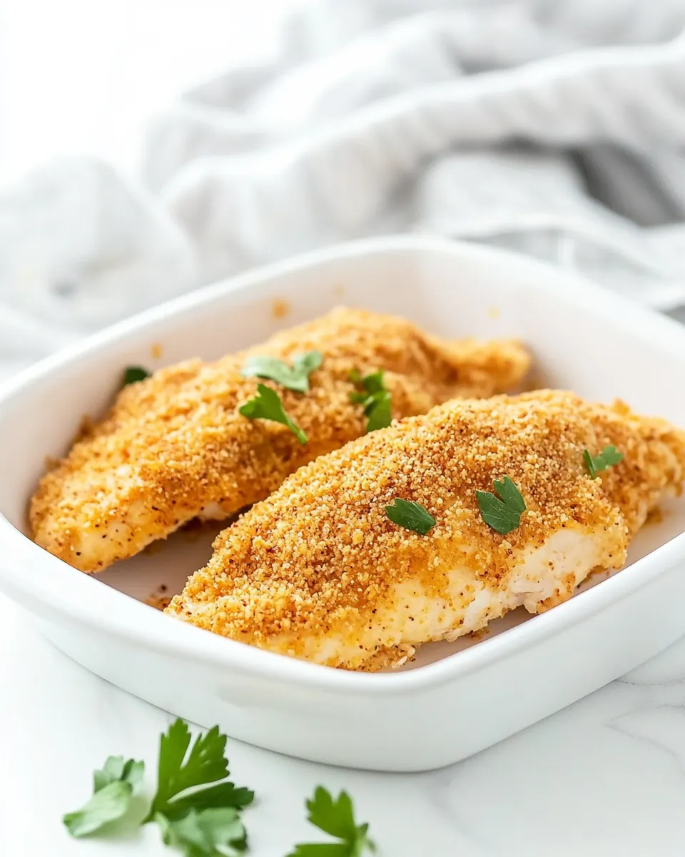 Ritz Cracker Chicken