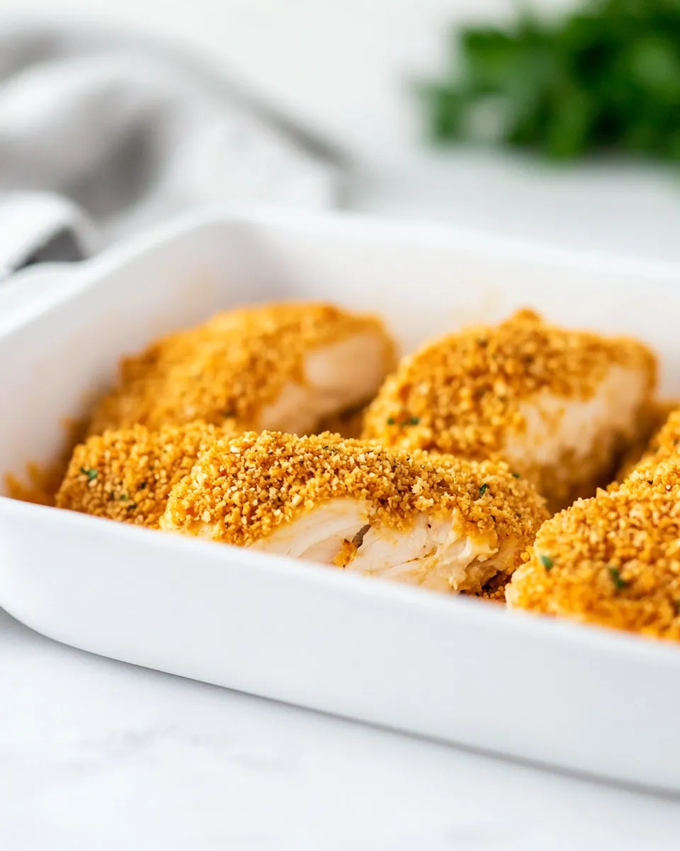 Ritz Cracker Chicken