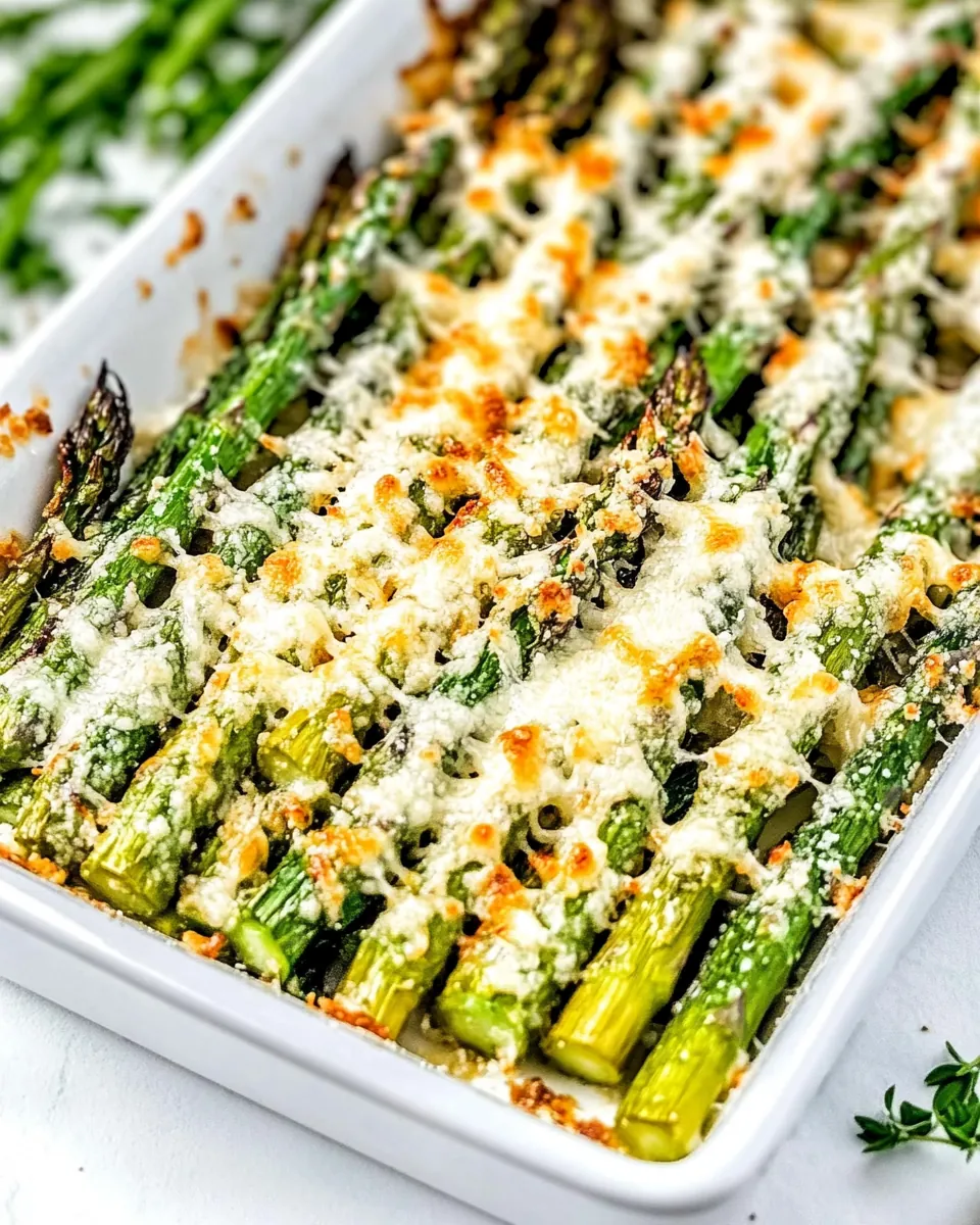 Roasted Asparagus with Parmesan