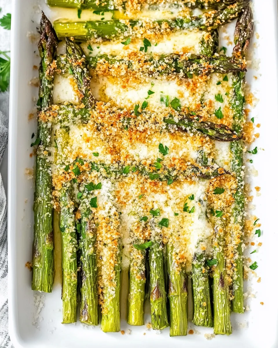 Roasted Asparagus with Parmesan