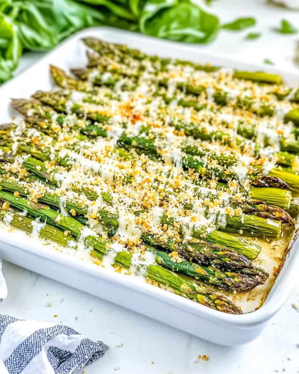 Roasted Asparagus with Parmesan