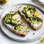 Roasted Broccoli Toast