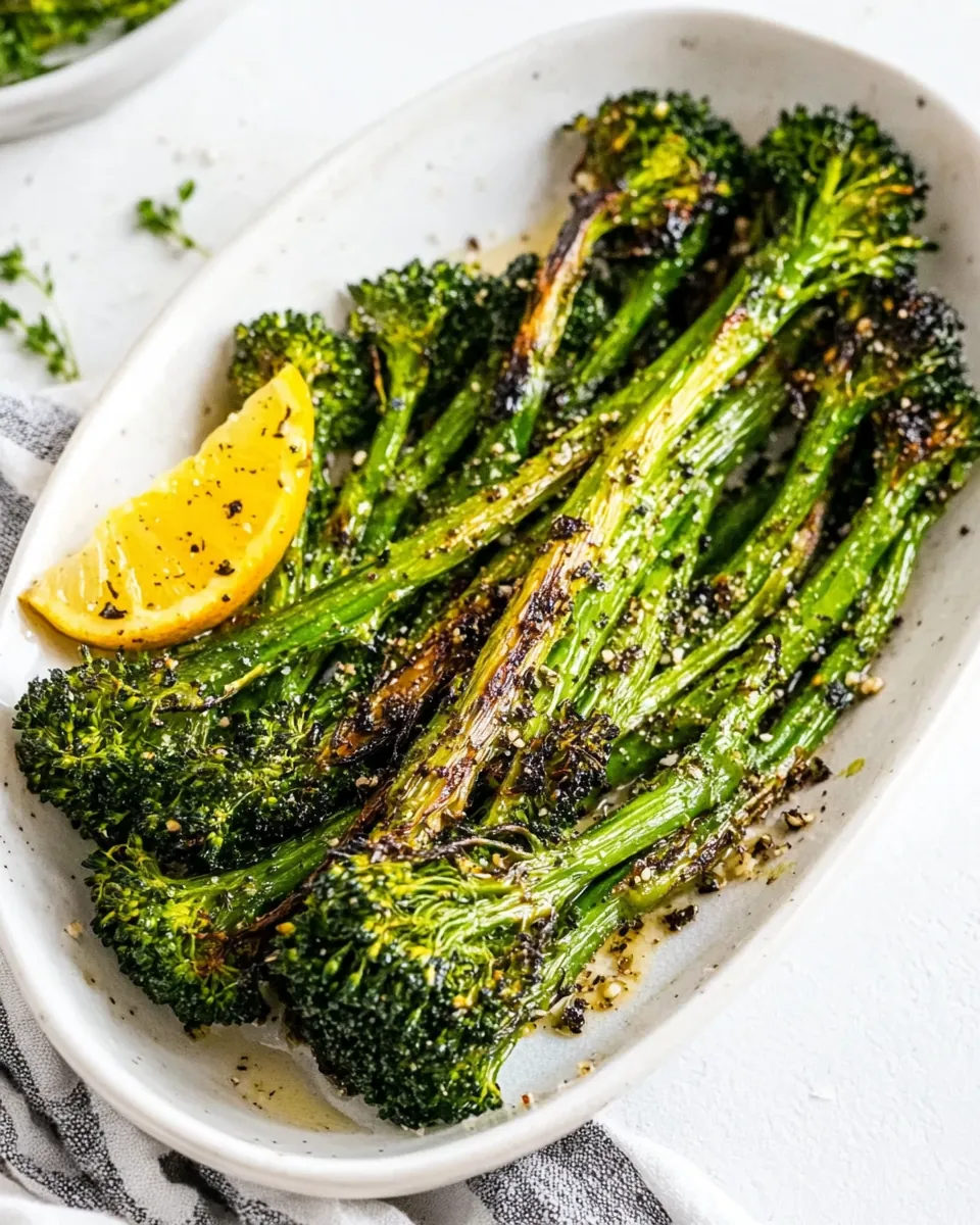 Roasted Broccolini
