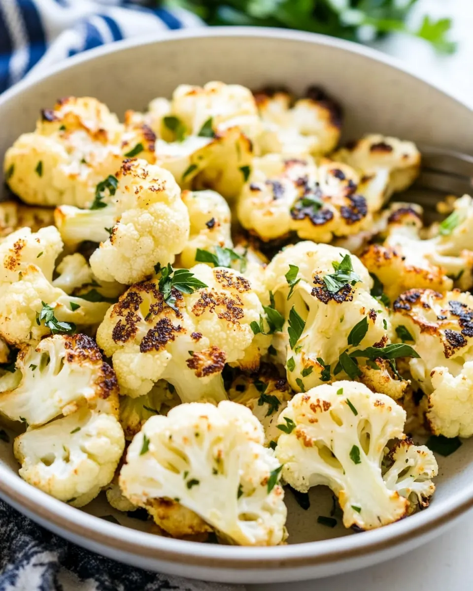 Roasted Cauliflower
