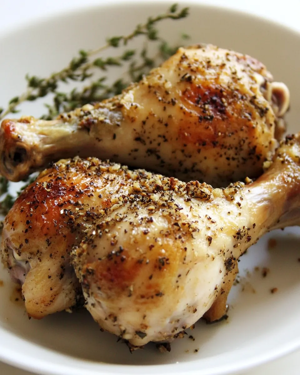 Roasted Chicken Legs