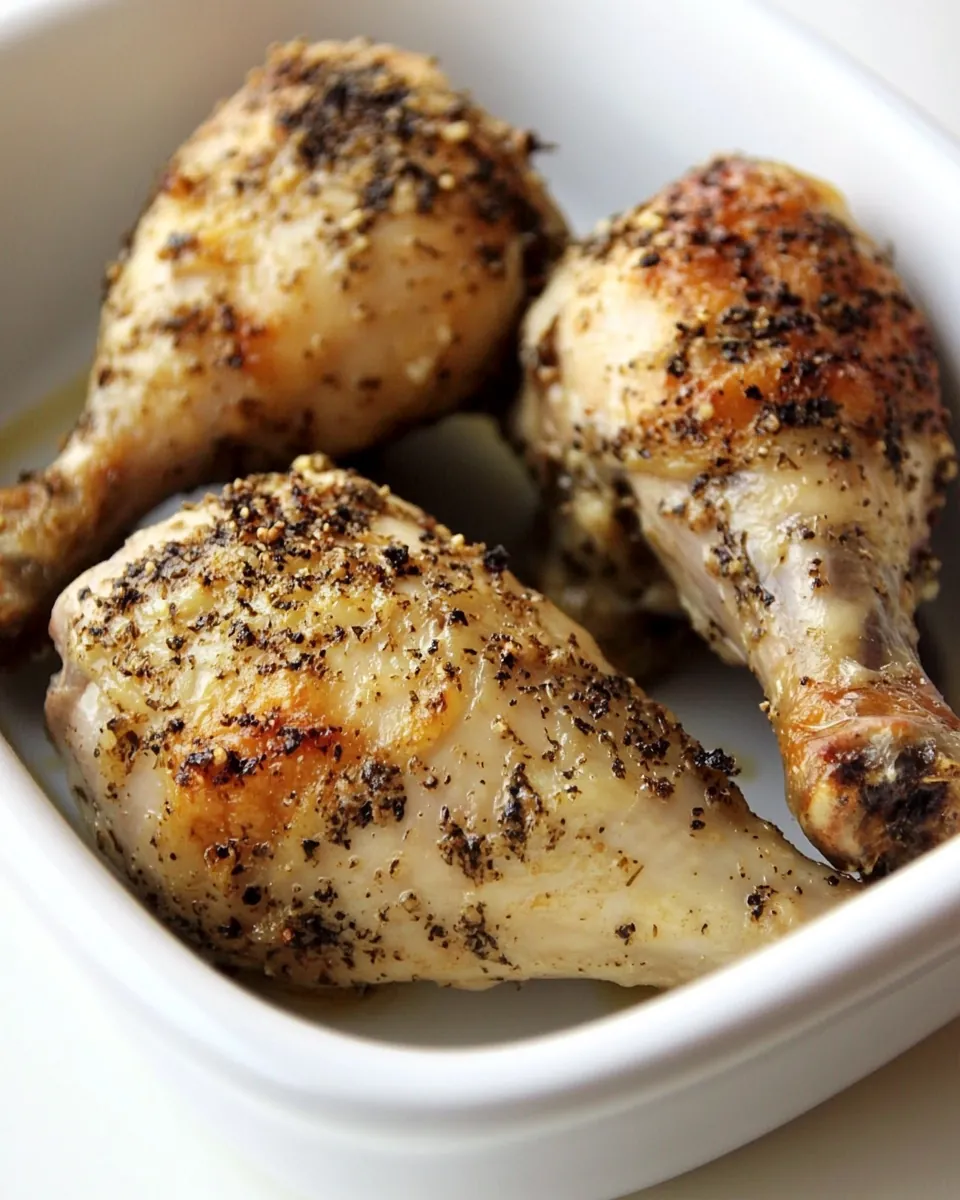 Roasted Chicken Legs