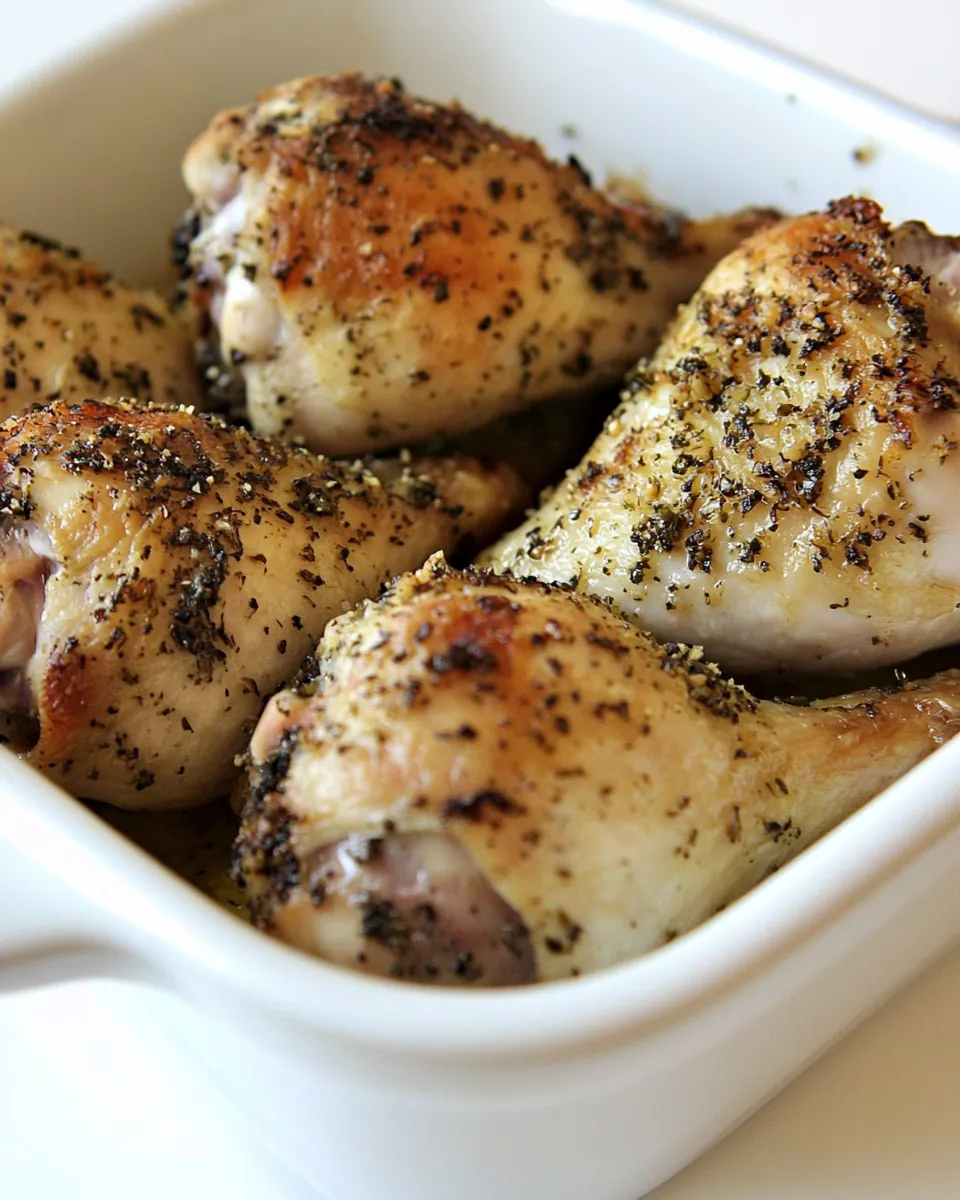 Roasted Chicken Legs