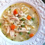 Roasted Chicken Noodle Soup