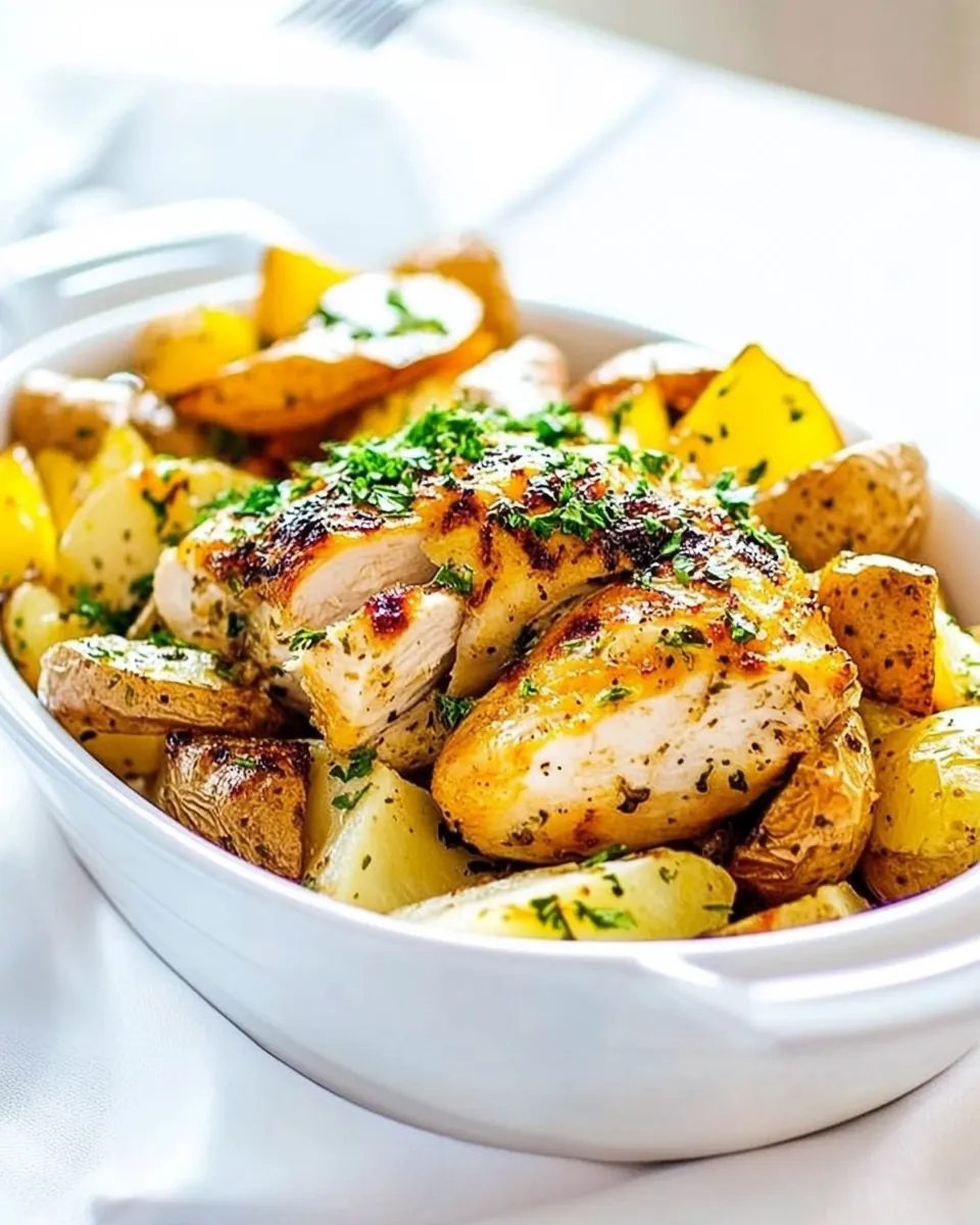 Roasted Chicken and Potatoes