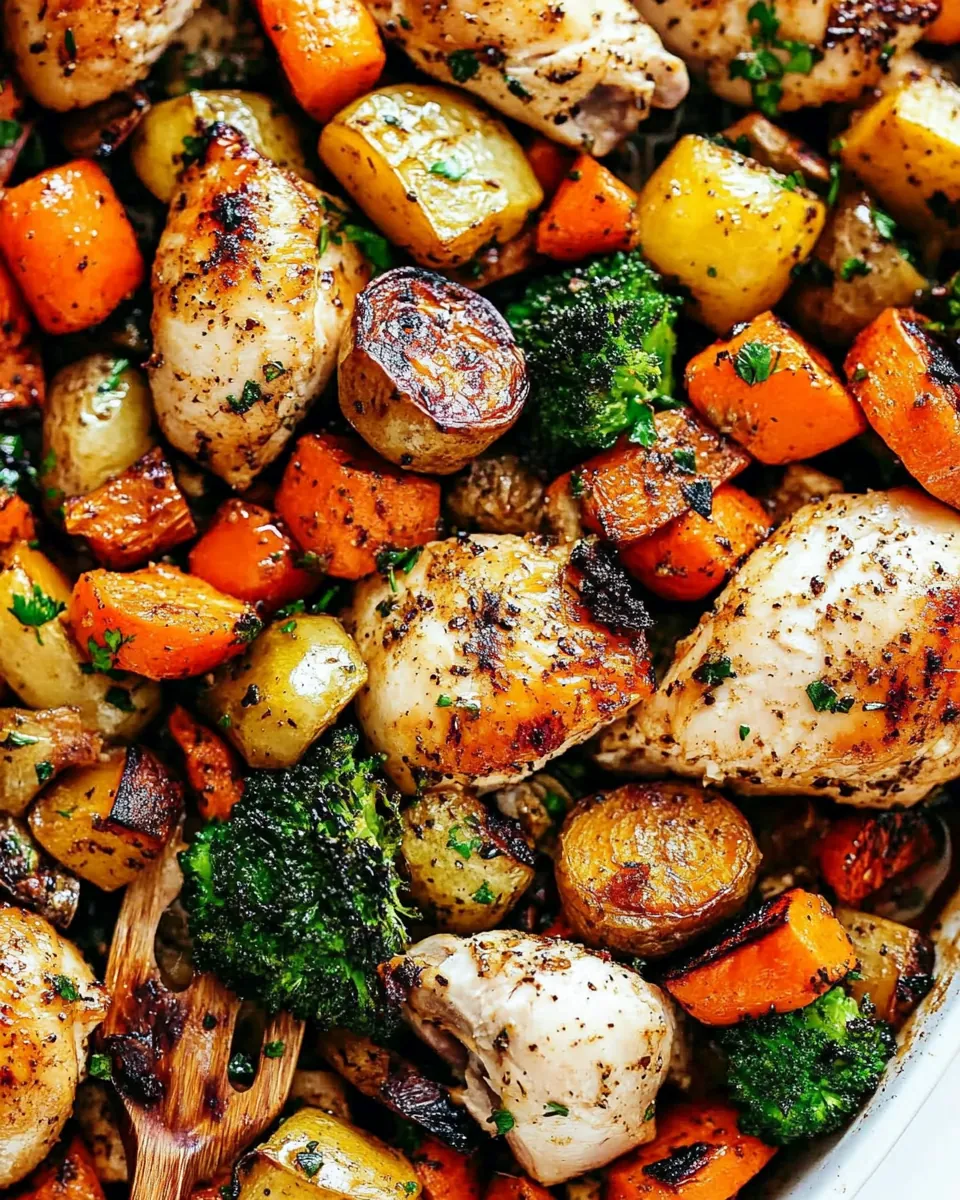Roasted Chicken and Vegetables