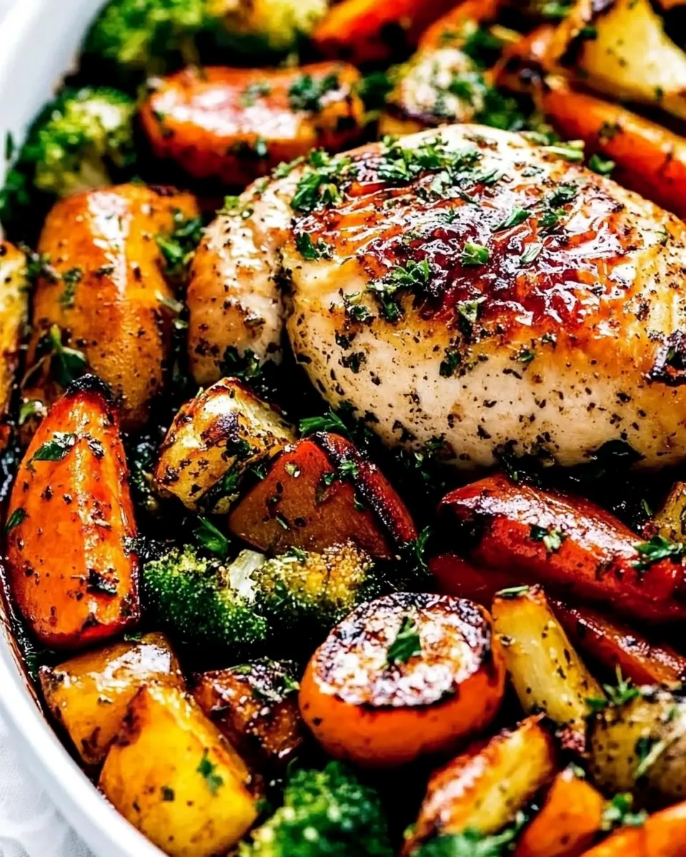 Roasted Chicken and Vegetables