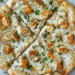 Roasted Garlic Chicken Pizza
