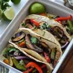 Roasted Portobello Mushroom Fajitas