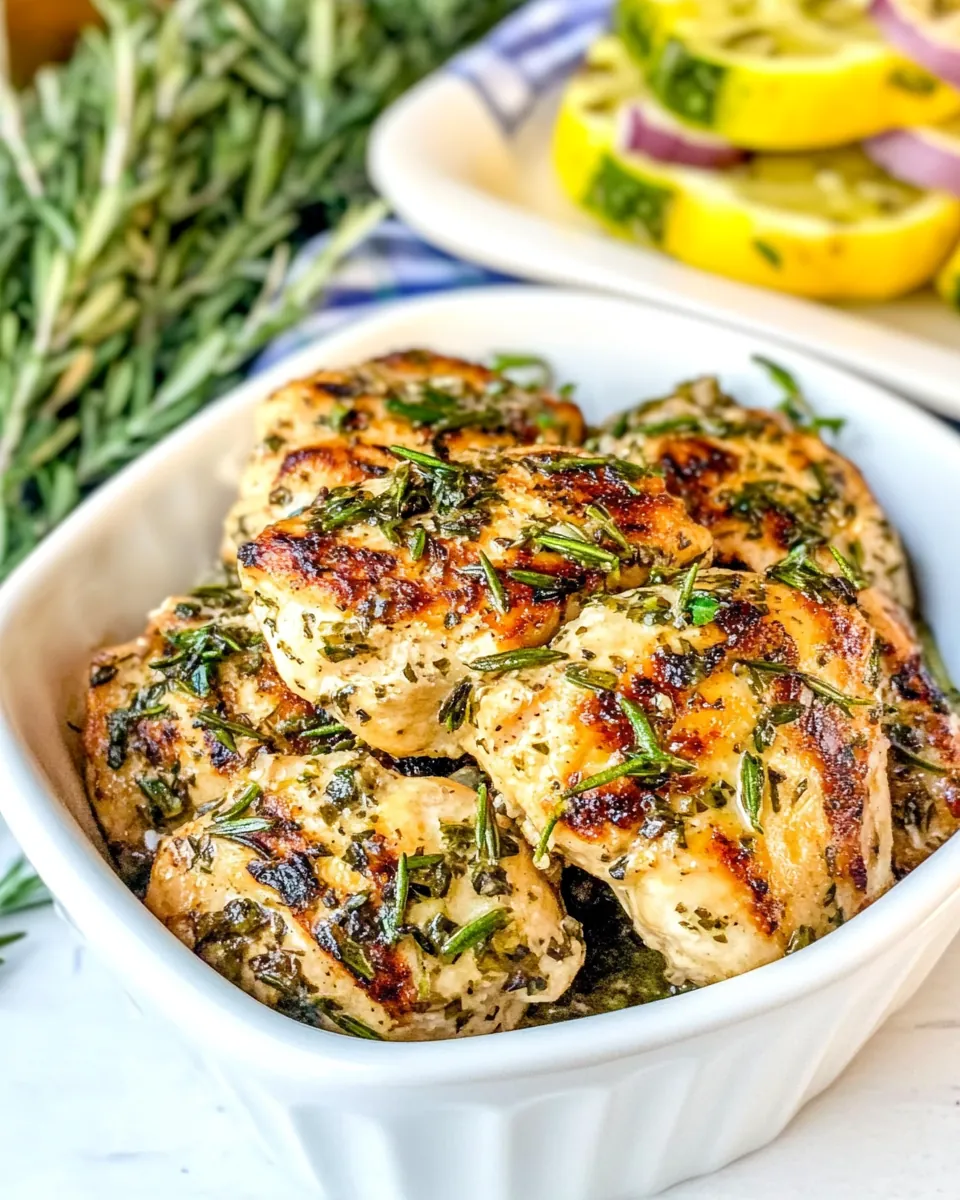 Rosemary Ranch Chicken