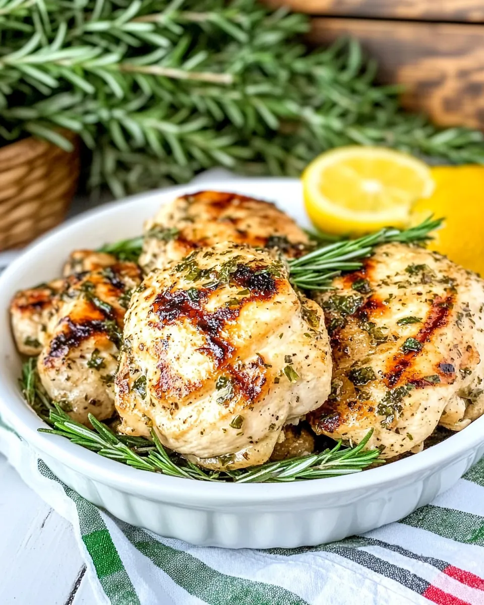 Rosemary Ranch Chicken
