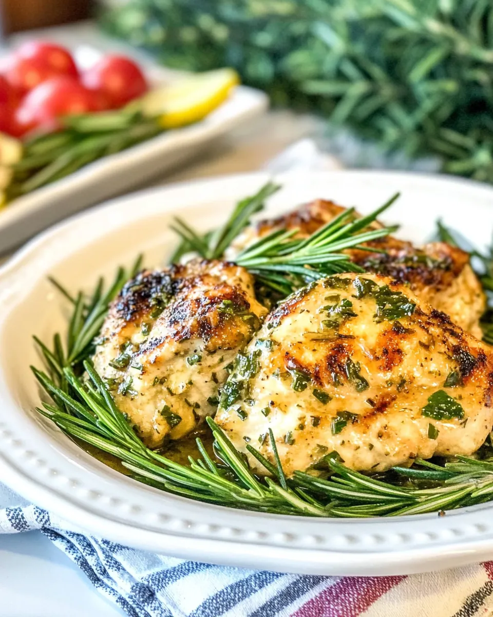 Rosemary Ranch Chicken