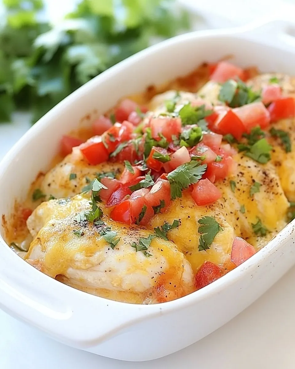 Rotel Chicken Bake