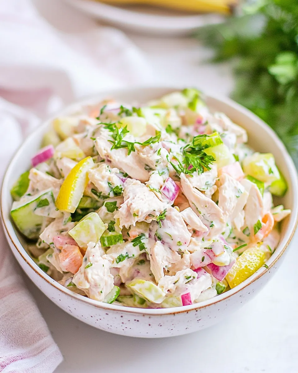 Rotisserie Chicken Salad