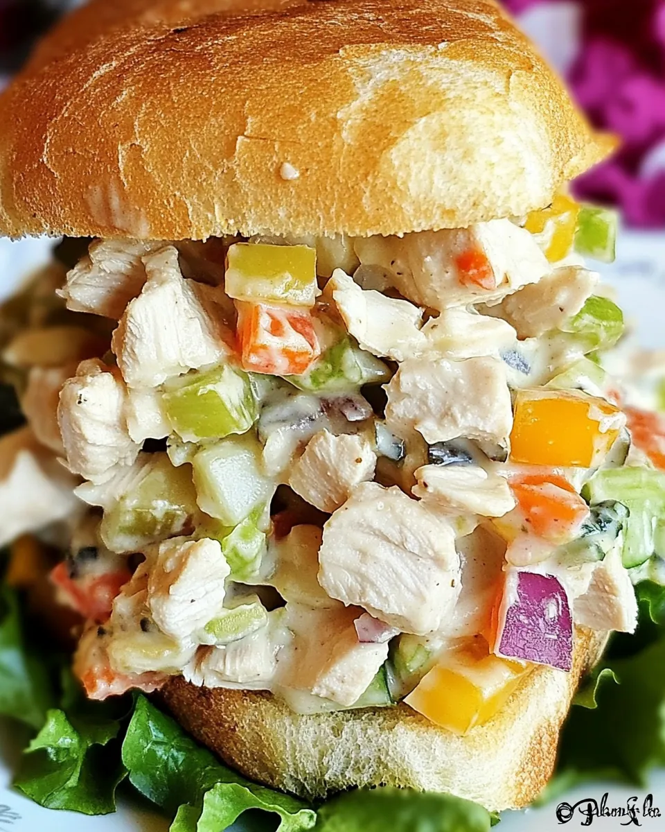 Rotisserie Chicken Salad Sandwich