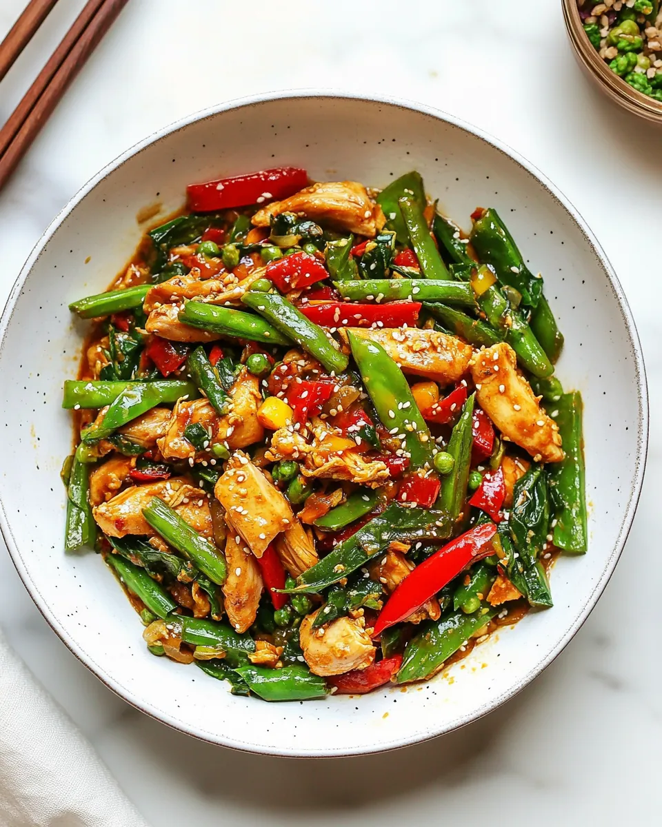 Rotisserie Chicken Stir Fry