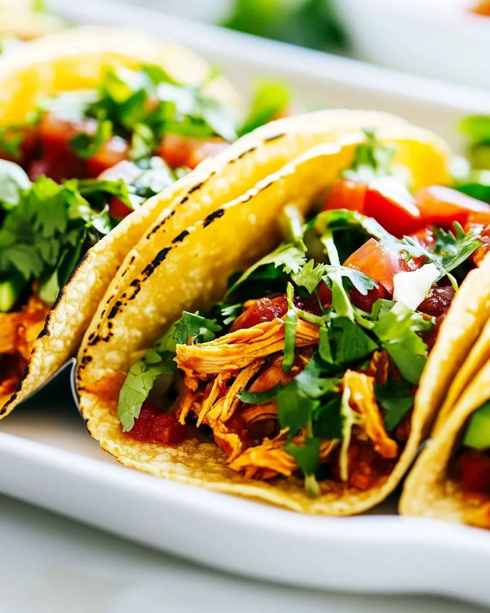 Rotisserie Chicken Tacos