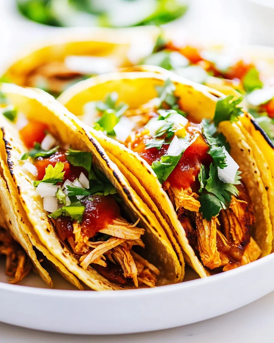 Rotisserie Chicken Tacos