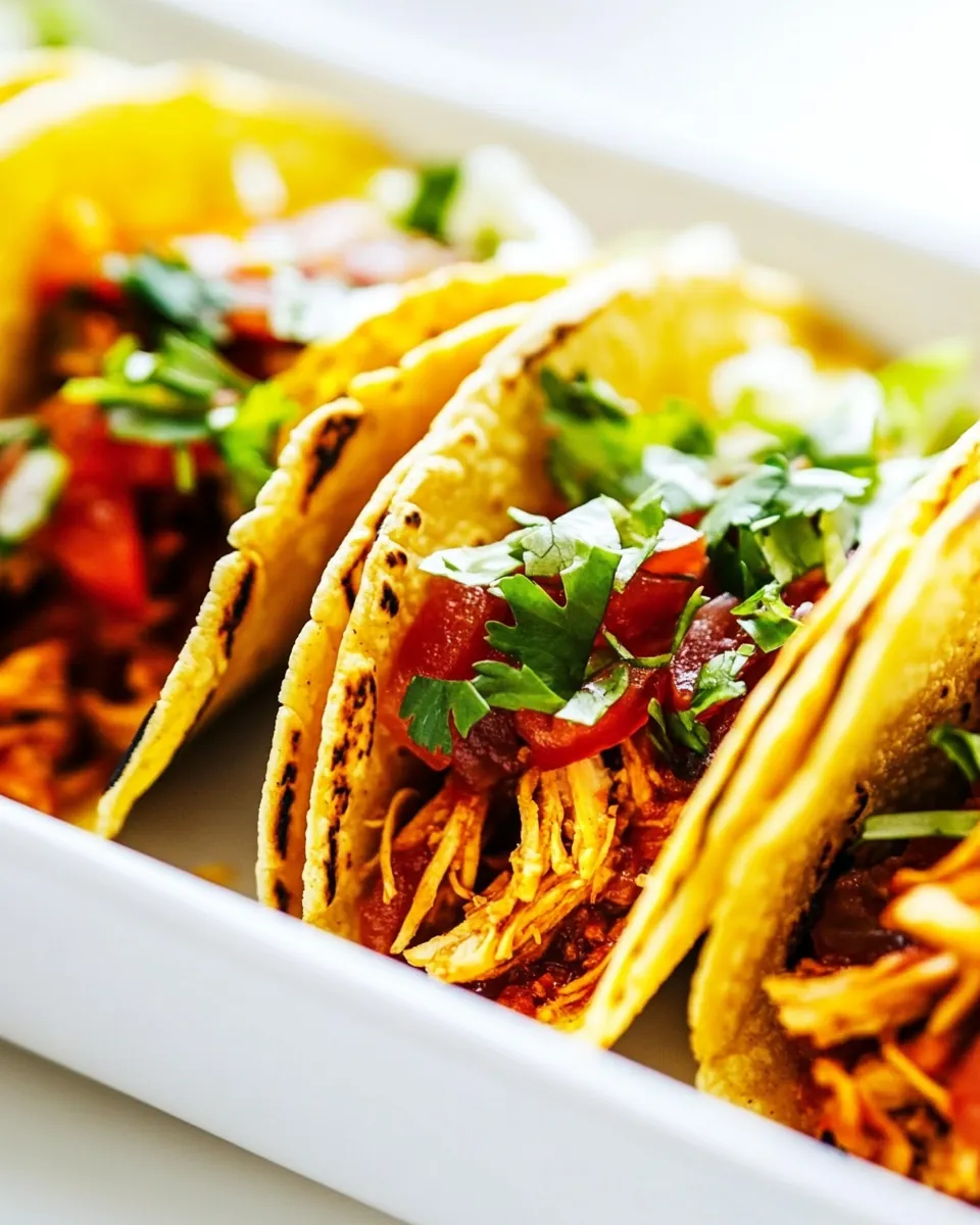 Rotisserie Chicken Tacos
