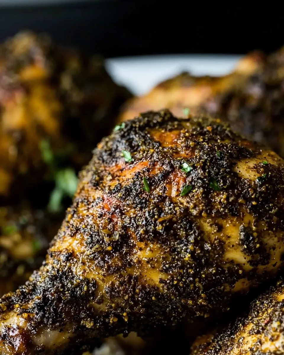 Rotisserie Style Roasted Chicken Pieces