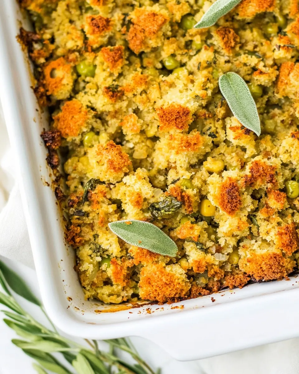 Sage Cornbread Stuffing