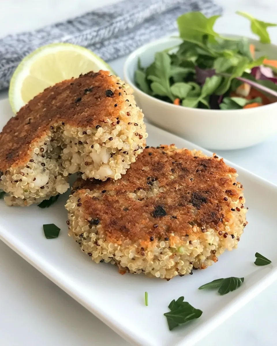 Salmon Quinoa Fishcakes