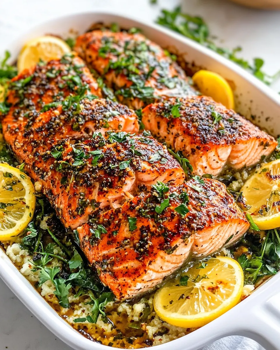 Salmon in the Oven