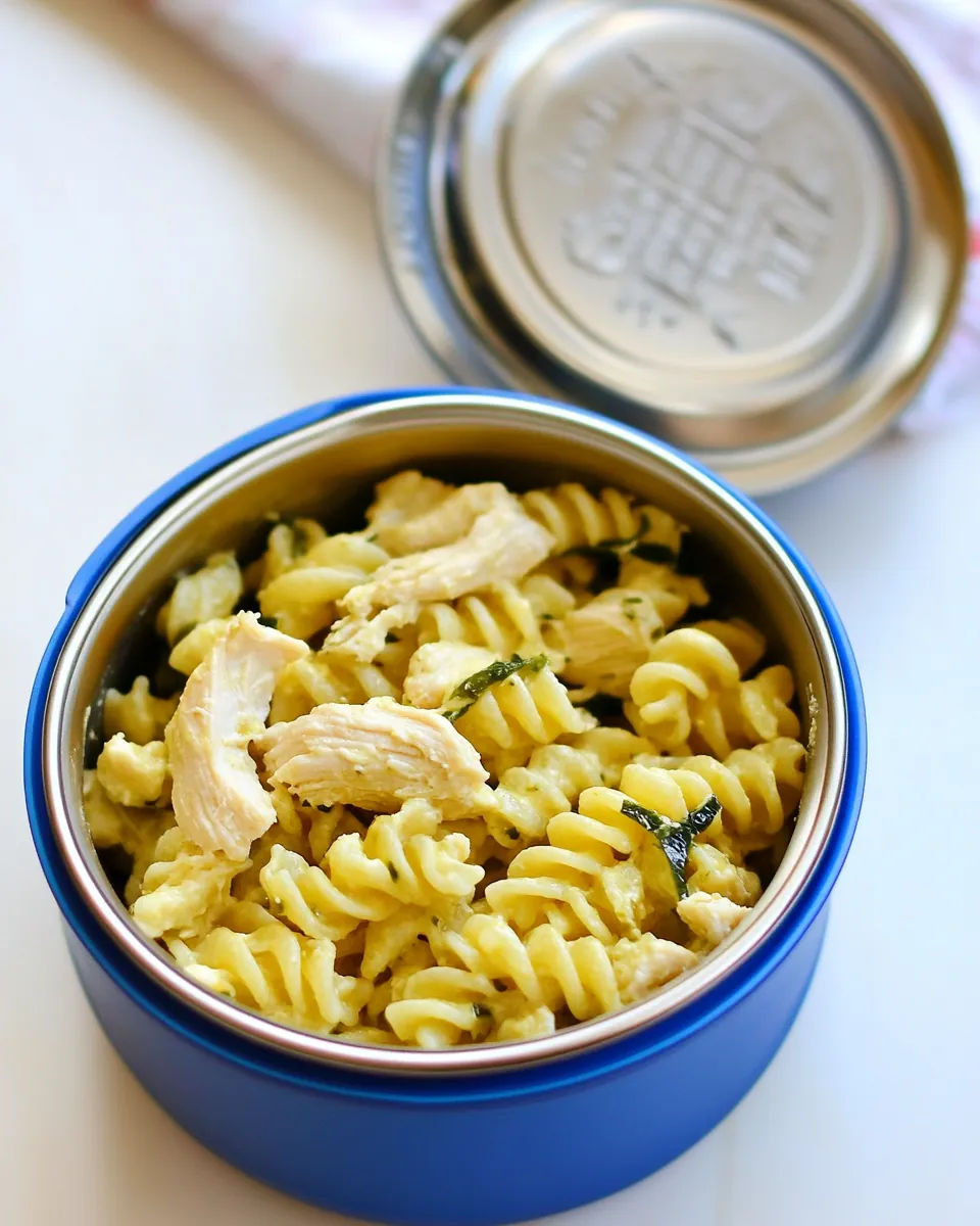 Salsa Verde Chicken Pasta