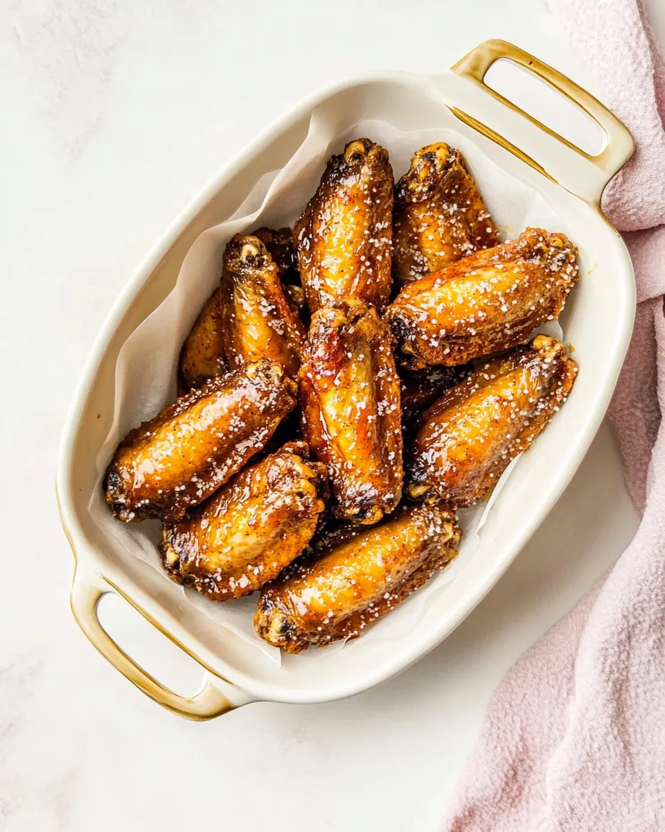 Salt and Vinegar Chicken Wings