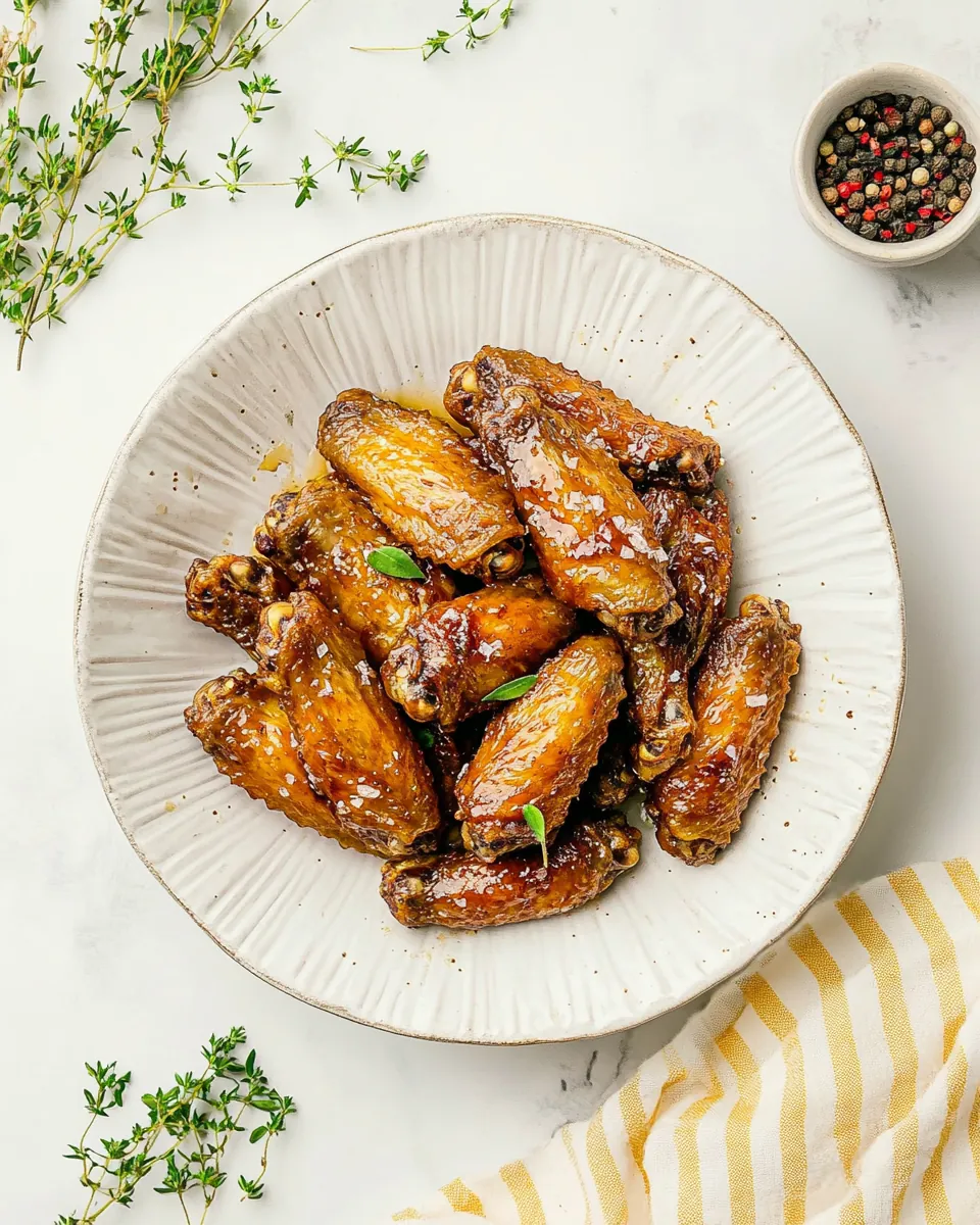 Salt and Vinegar Chicken Wings