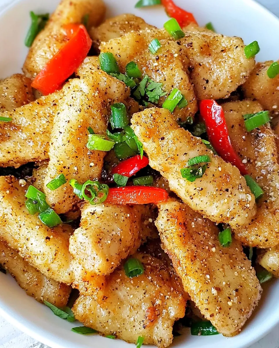Salt and Pepper Chicken