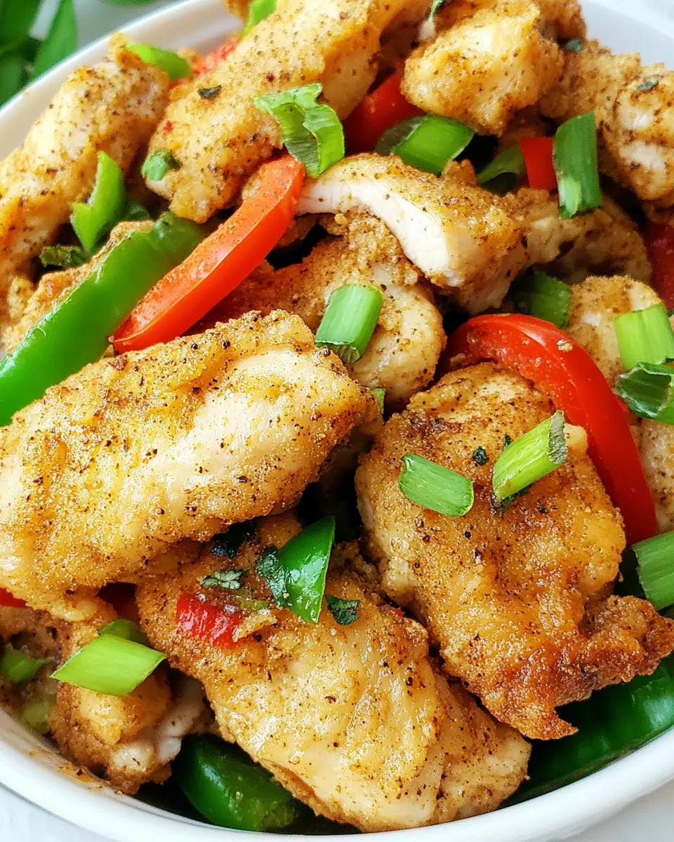 Salt and Pepper Chicken