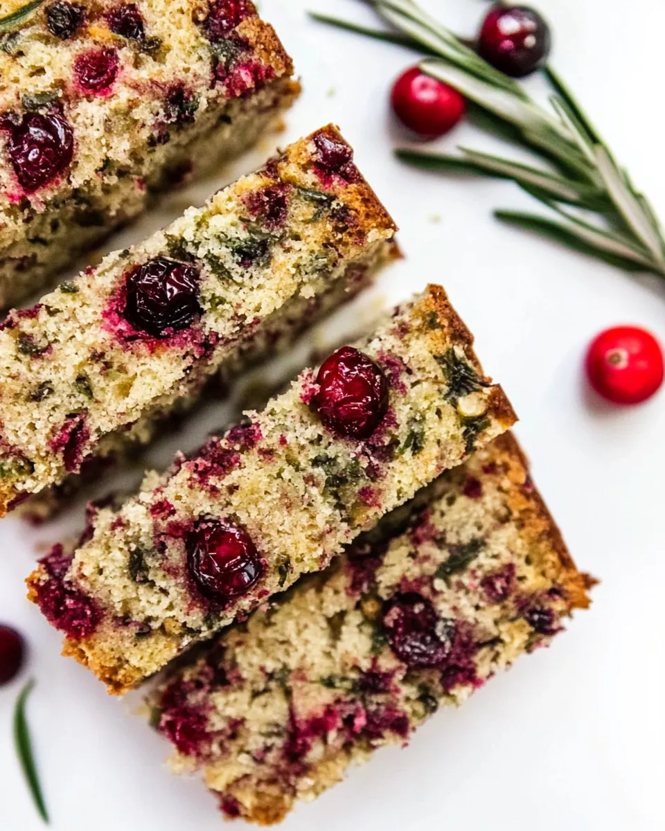 Savory Cranberry Bread