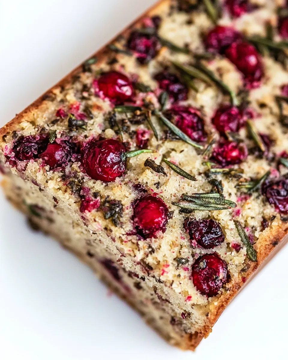 Savory Cranberry Bread