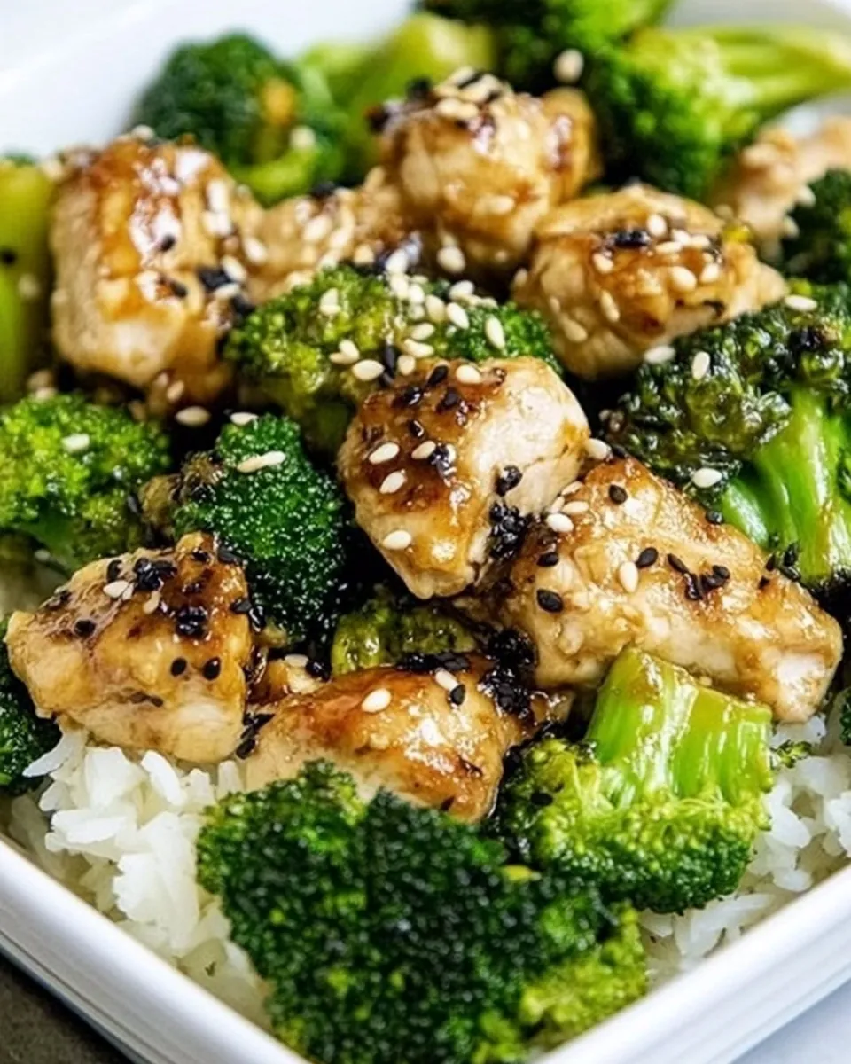 Sesame Chicken Broccoli Meal