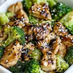 Sesame Chicken Broccoli Meal