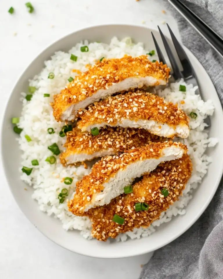 Sesame Encrusted Chicken Tenders