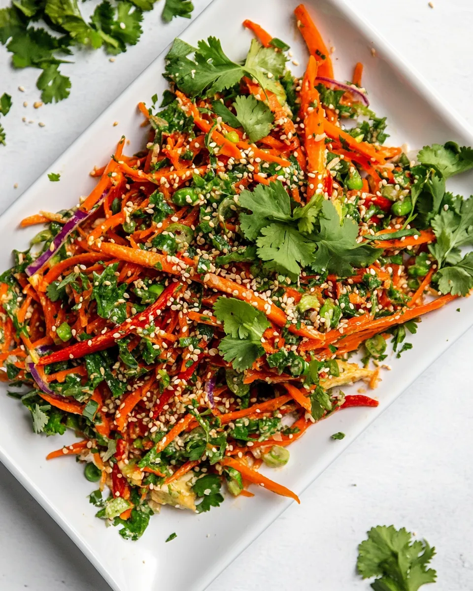 Sesame Ginger Carrot Salad