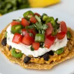 Seven Layer Dip Tostadas
