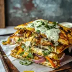Sheet Pan Chicken Shawarma Havarti Sandwich