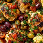 Sheet Pan Chicken Tagine
