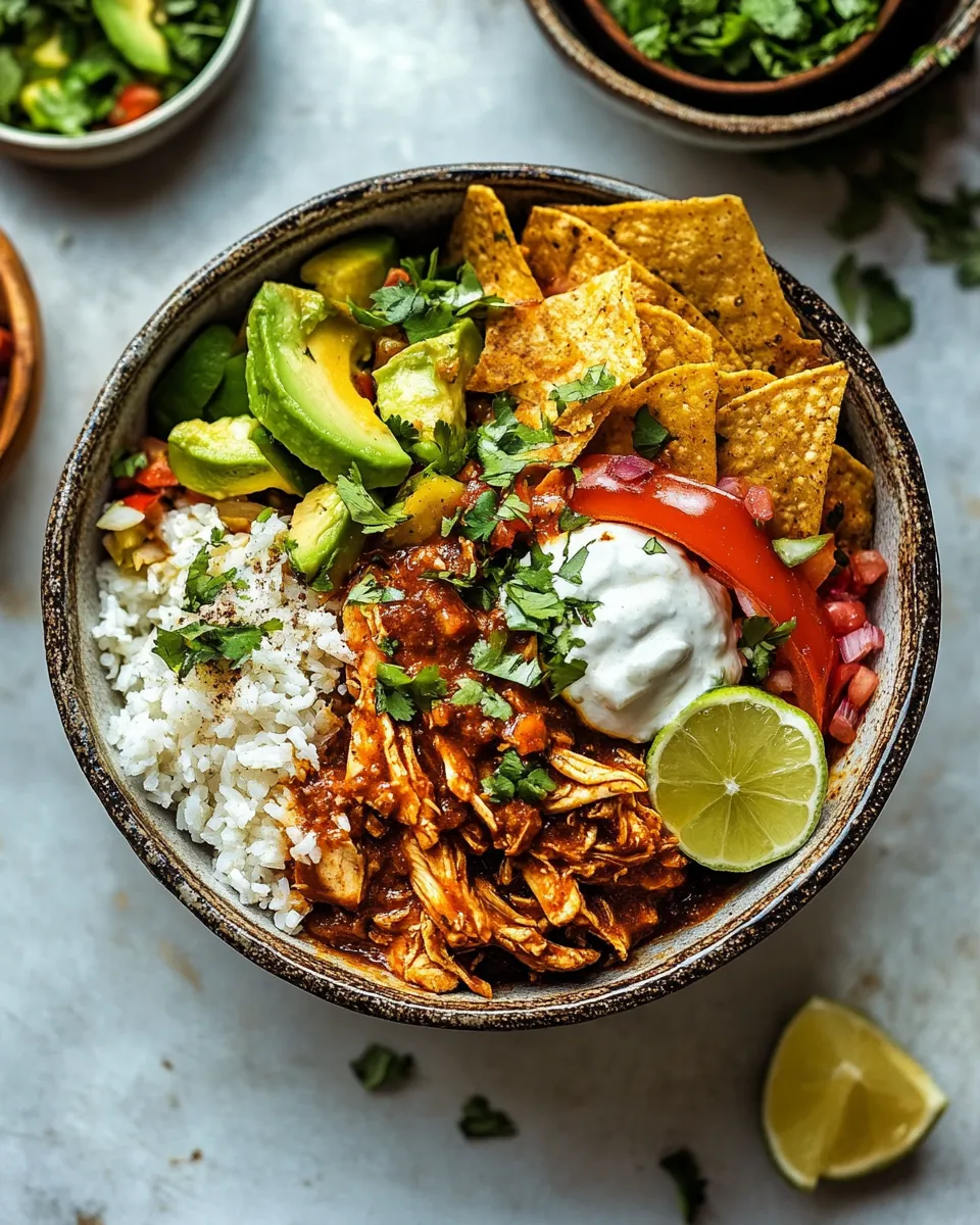 Sheet Pan Chicken Tinga Bowls