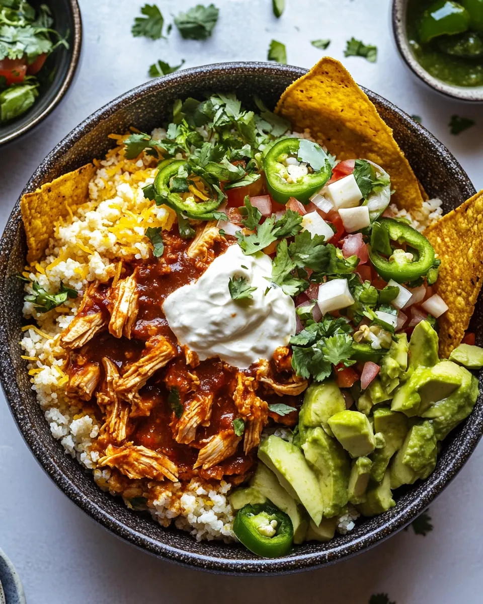 Sheet Pan Chicken Tinga Bowls