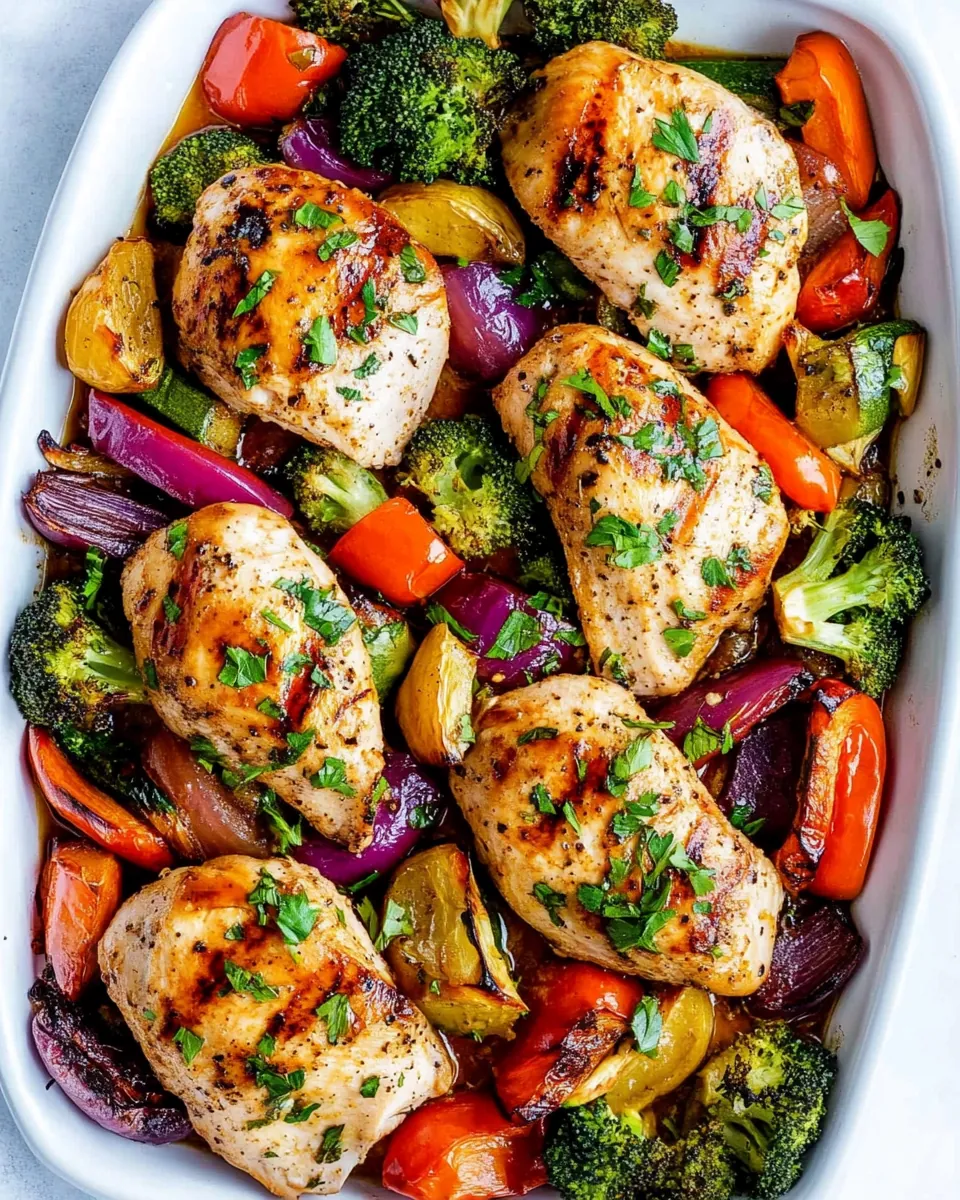 Sheet Pan Chicken and Veggies