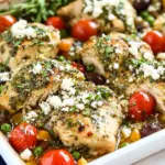 Sheet Pan Greek Chicken Meal